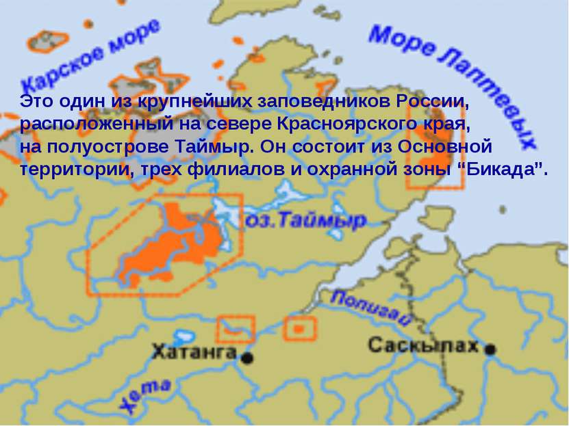 Это один из крупнейших заповедников России, расположенный на севере Красноярс...