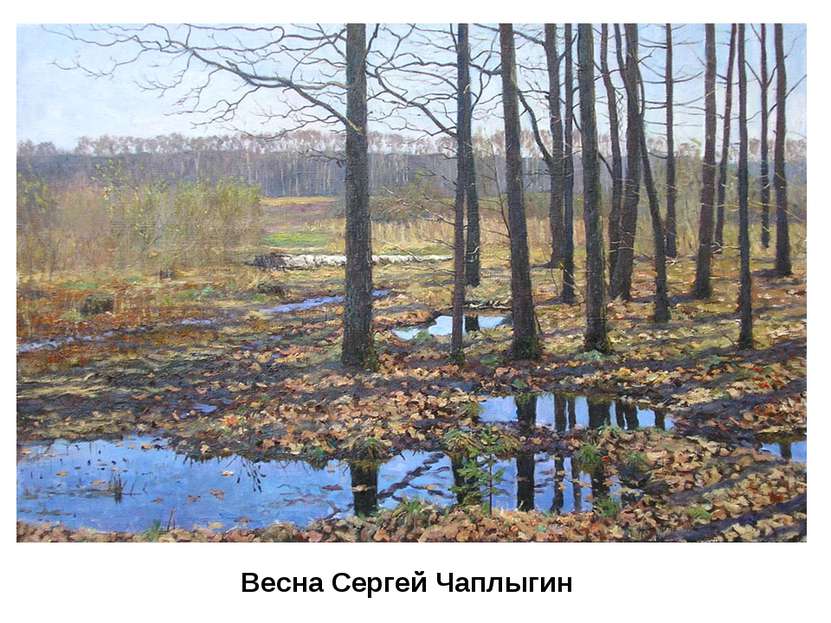 Весна Сергей Чаплыгин