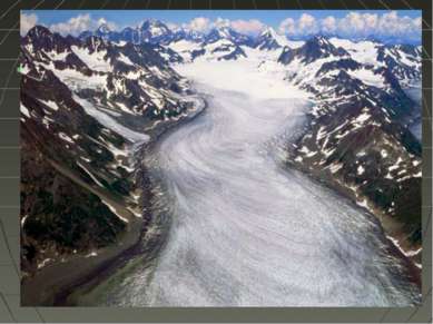 Лёд в природе В холодных районах нашей планеты образуются ледники — большие п...