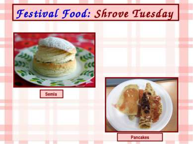 Festival Food: Shrove Tuesday Pancakes Semla