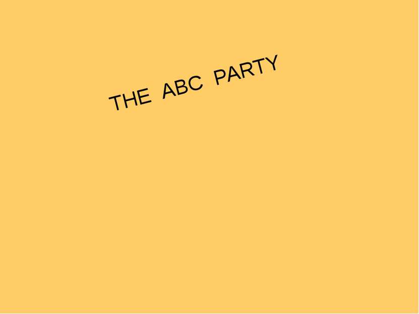 THE ABC PARTY