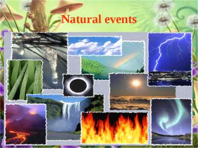 Natural events