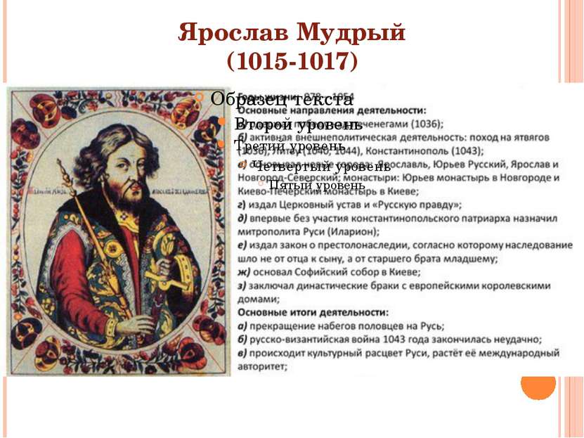 Ярослав Мудрый (1015-1017)