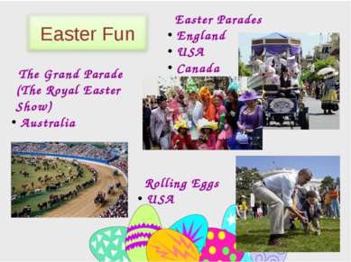Easter Parades England USA Canada Rolling Eggs USA The Grand Parade (The Roya...
