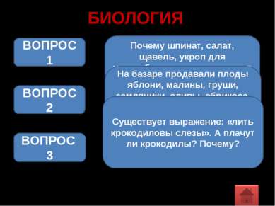 БИОЛОГИЯ Почему шпинат, салат, щавель, укроп для употребления в пищу следует ...