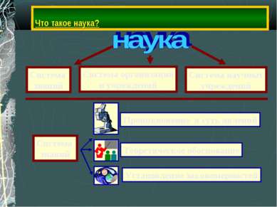 Что такое наука? Система знаний