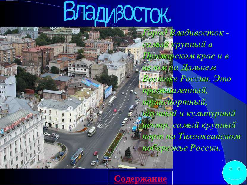        Город Владивосток - самый крупный в Приморском крае и в целом на Дальн...