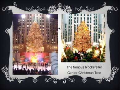 The famous Rockefeller Center Christmas Tree