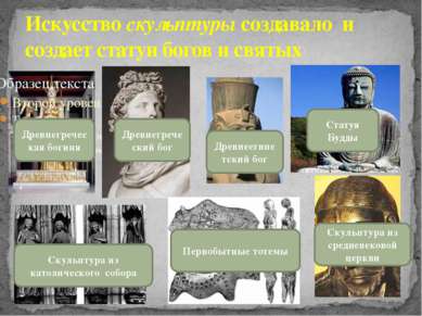 Искусство скульптуры создавало и создает статуи богов и святых Древнегреческа...