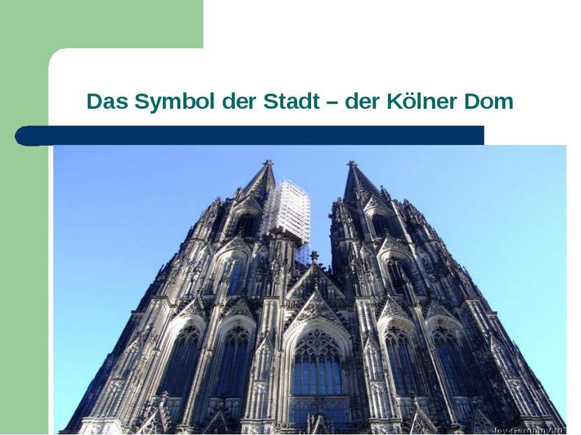 Das Symbol der Stadt – der Kölner Dom
