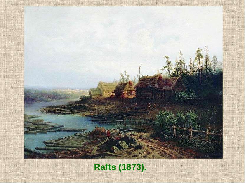 Rafts (1873).