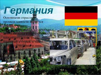 Германия Флаг и герб страны Официальное название - Федеративная Республика Ге...