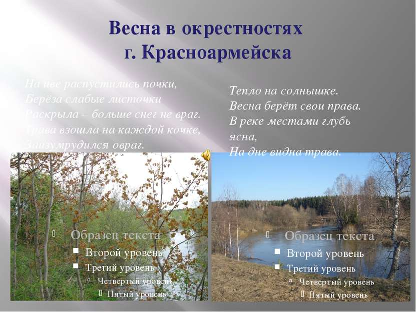 Весна в окрестностях г. Красноармейска