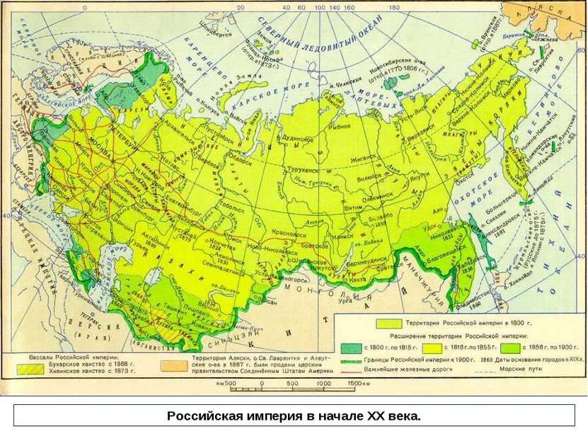Российская империя в начале ХХ века.