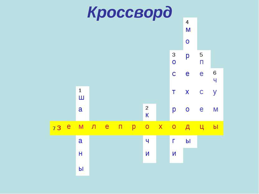 Кроссворд по истории 7 класс 17 век. Кроссворд Сибирь.