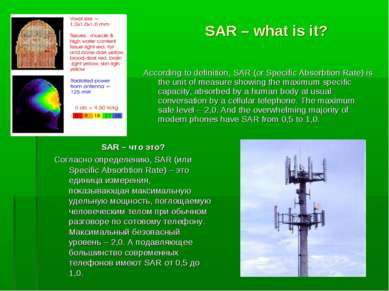 SAR – what is it? According to definition, SAR (or Specific Absorbtion Rate) ...