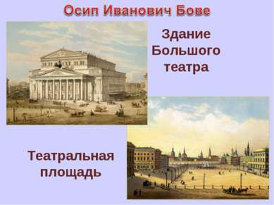 Здание Большого театра Театральная площадь
