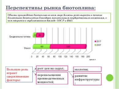 Биотопливо в России У России есть все шансы стать мировым лидером по производ...