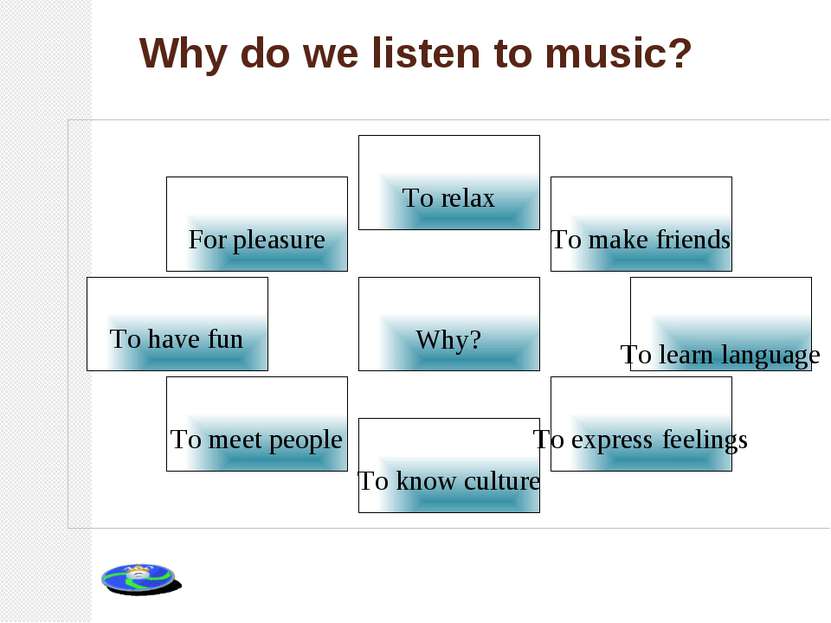 Why do we listen to music?