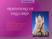 Traditions of England