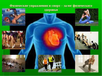 Физические упражнения и спорт – залог физического здоровья