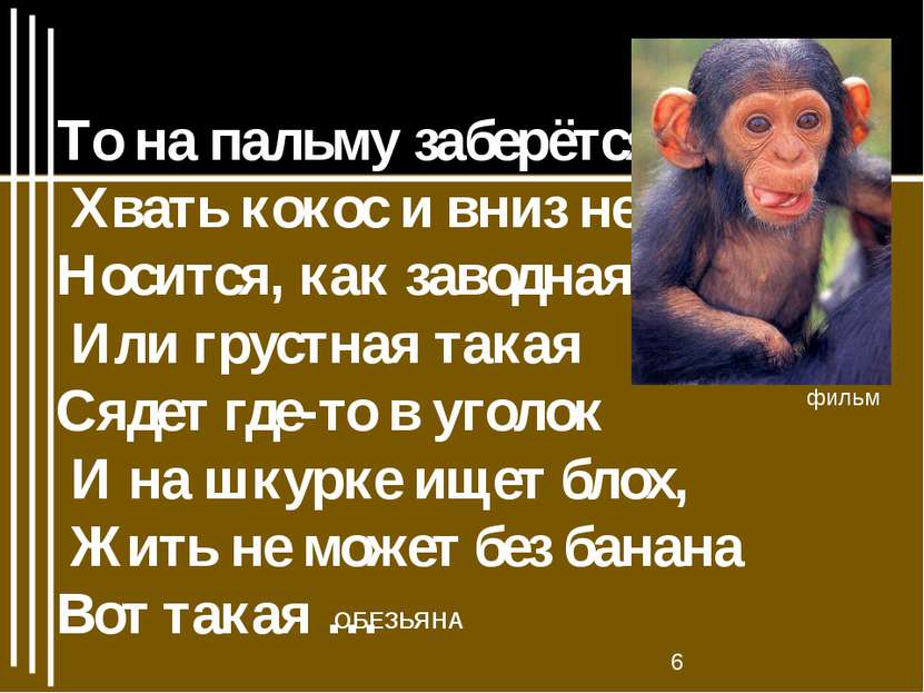 Чему учит рассказ про обезьянку