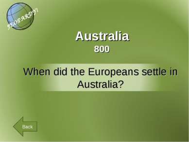 Australia 800 Back