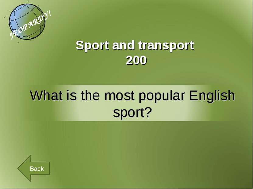 Sport and transport 200 Back