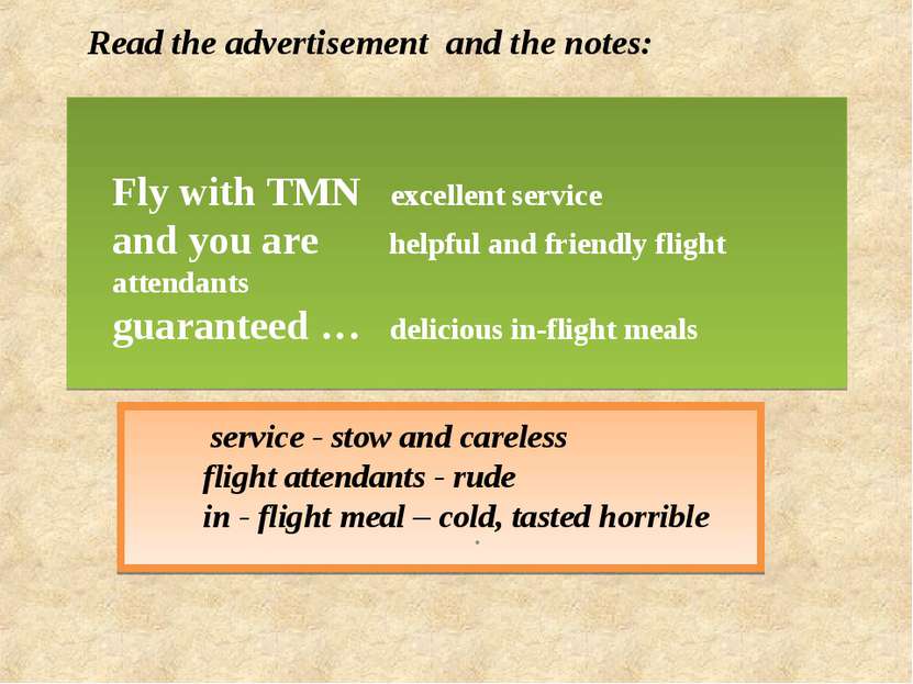 Fly with TMN excellent service and you are helpful and friendly flight attend...