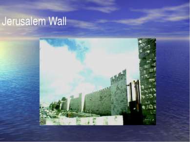 Jerusalem Wall