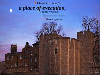 a place of execution,