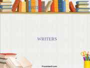 Британские писатели - British writers