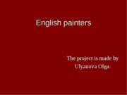 Painters from England