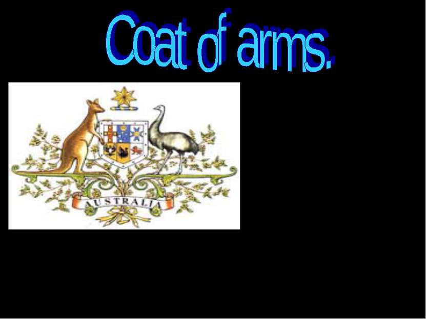 Australia coat of arms – the official emblem of the Australia Government – wa...