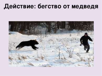 Действие: бегство от медведя Single Answer 10 30 Uncertain 10 30 nocorrect Te...