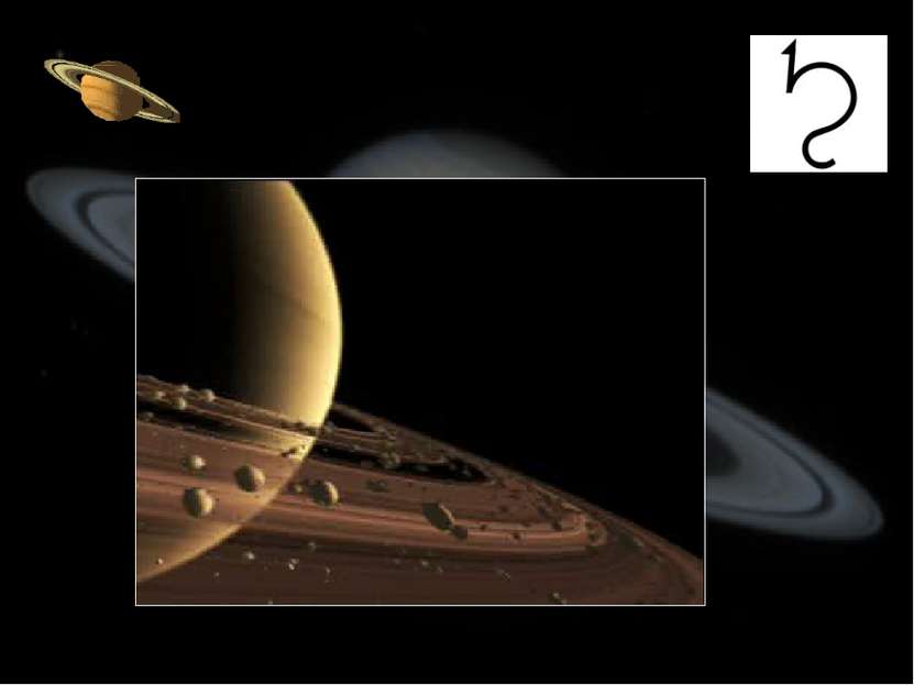 Сатурн Эту планету окружают яркие кольца