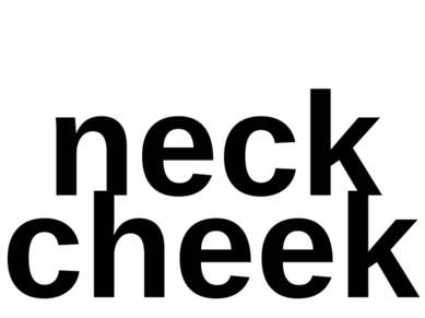 neck cheek
