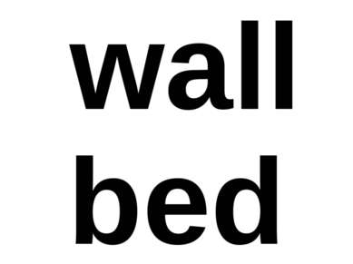 wall bed