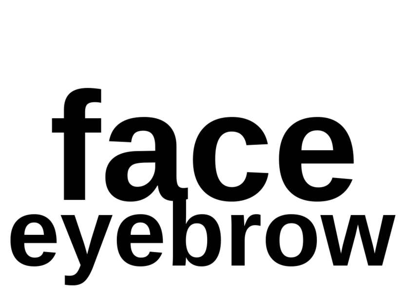 face eyebrow