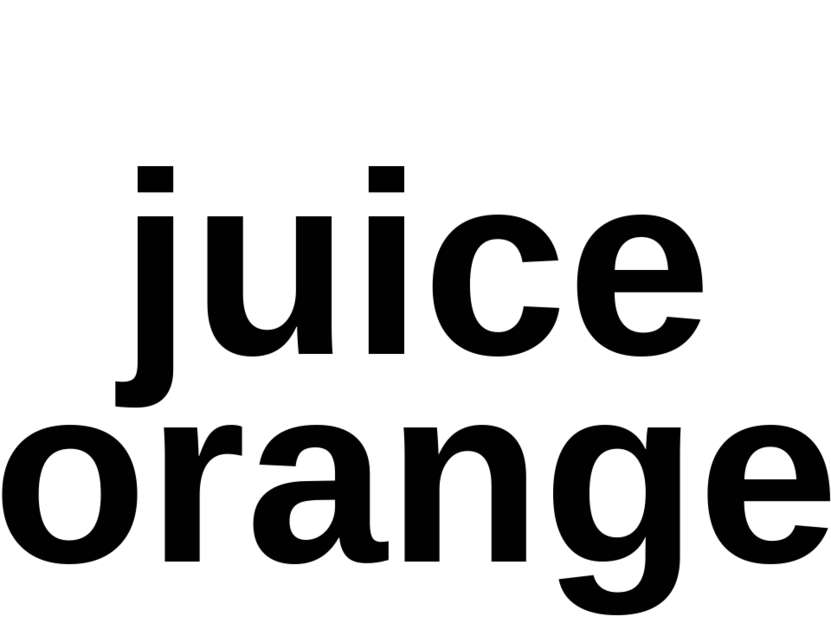 juice orange