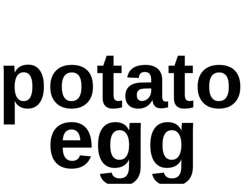potato egg