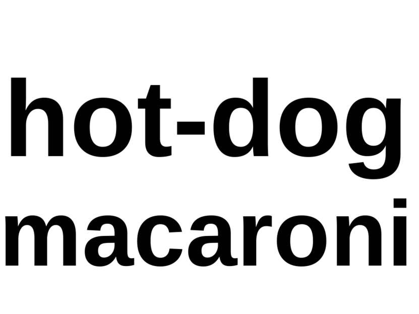 hot-dog macaroni
