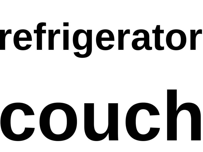 refrigerator couch