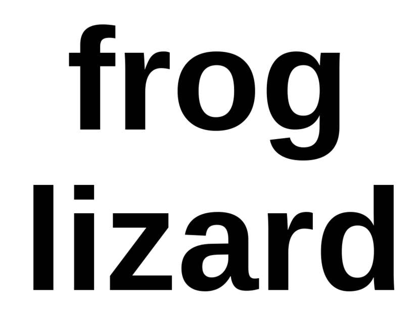 frog lizard