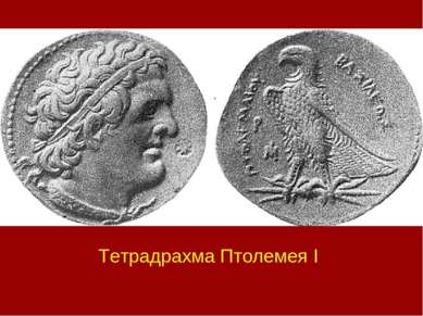 Тетрадрахма Птолемея I