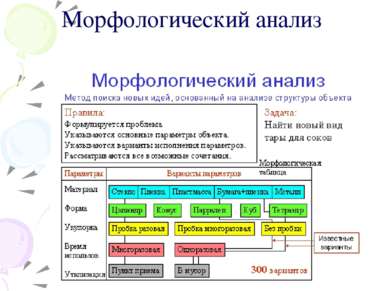 Морфологический анализ