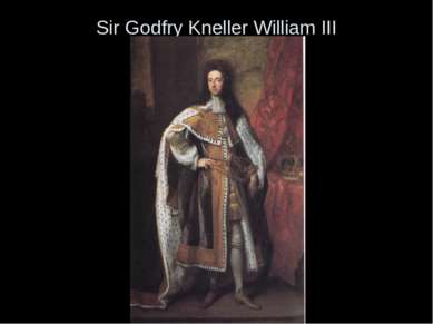 Sir Godfry Kneller William III