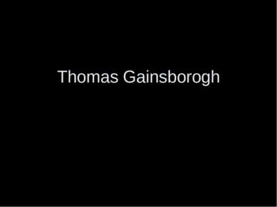 Thomas Gainsborogh