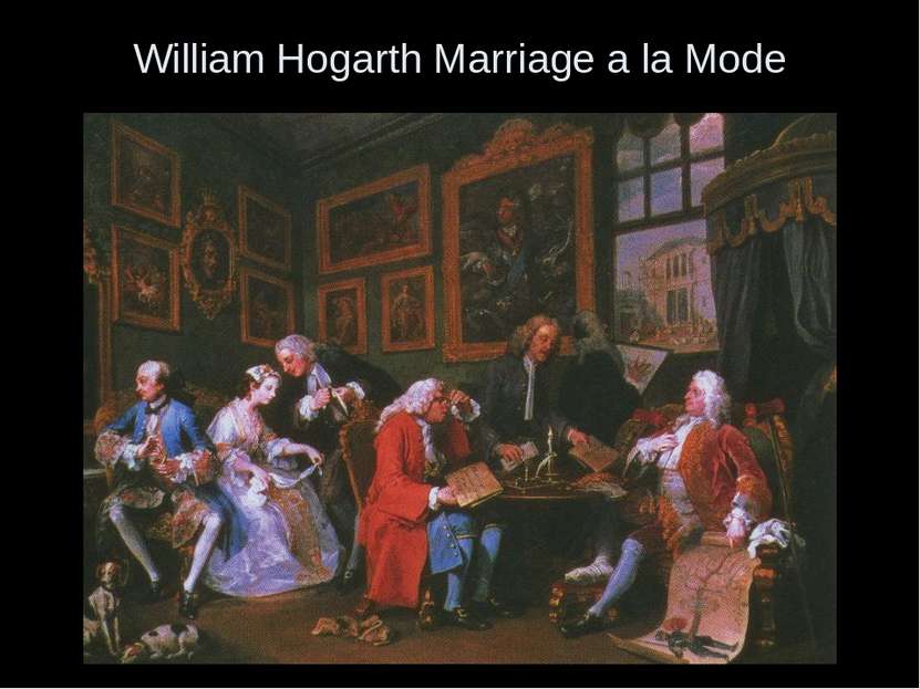 William Hogarth Marriage a la Mode