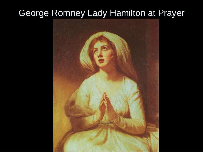 George Romney Lady Hamilton at Prayer